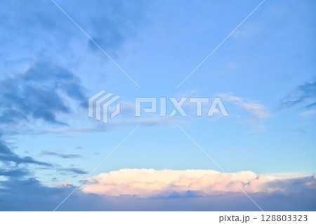 Sky Replacement Low Horizon White Cloud Sky Replacement Low Horizon White Cloud 128803323