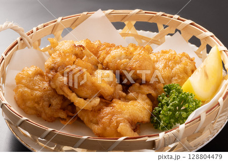 ［北海道産］あんこう　唐揚げ 128804479