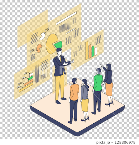 Business presentation to the team Business presentation to the team 128806979