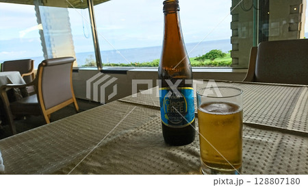 沖縄南部 海が見える景色③ レストランから 沖縄南部 海が見える景色③ レストランから 128807180