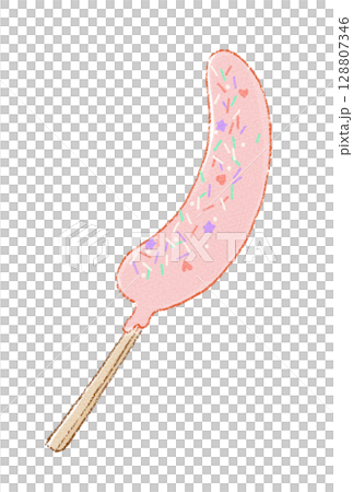 チョコバナナ(ピンク) チョコバナナ(ピンク) 128807346