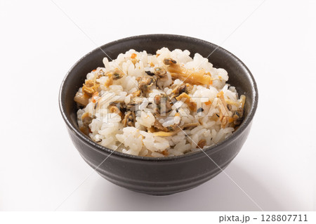 しじみ飯　混ぜご飯 128807711