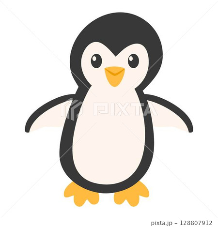 cute cartoon penguin, penguin characters 128807912