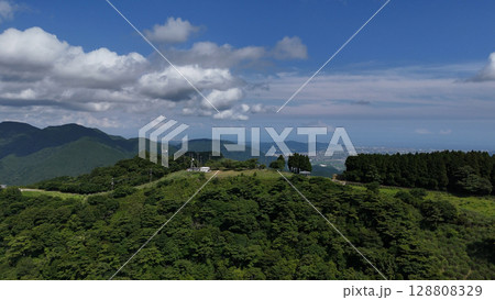 大野山山頂（空撮） - 神奈川県南足柄郡山北町,日本 128808329