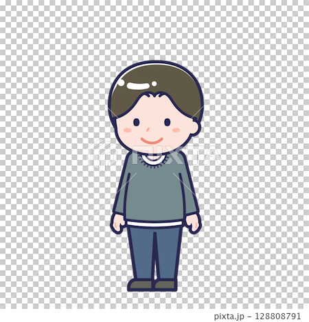 Plain-clothed adult/diagonal/male 09 Plain-clothed adult/diagonal/male 09 128808791