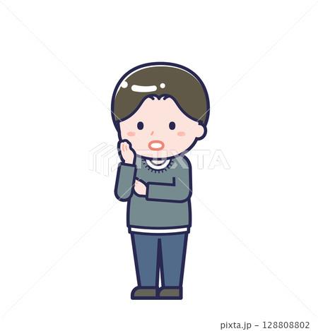 私服の大人／ななめ／男性 20 128808802