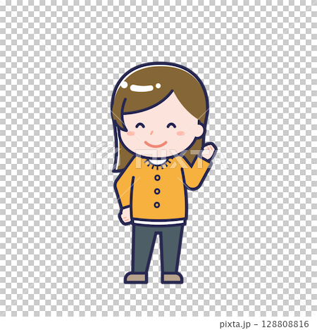 Plain-clothed adult/diagonal/female 04 Plain-clothed adult/diagonal/female 04 128808816