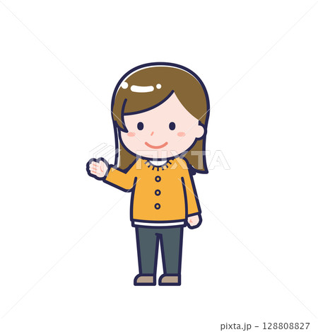 私服の大人／ななめ／女性 15 128808827