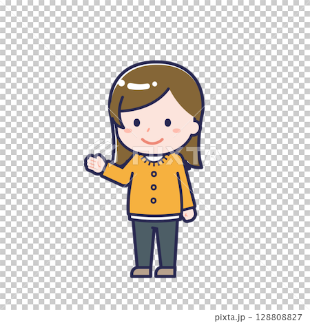 私服の大人／ななめ／女性 15 128808827