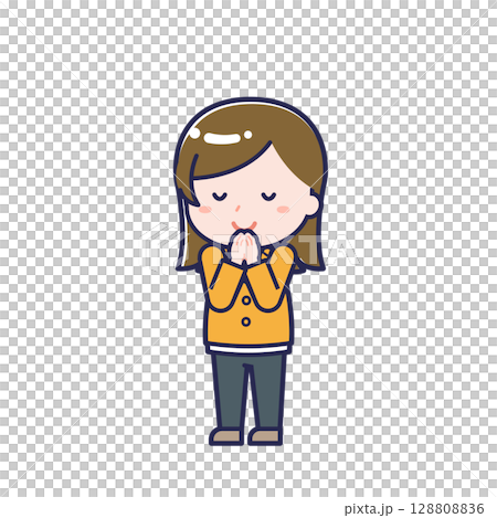 Plain-clothed adult / diagonal / female 24 Plain-clothed adult / diagonal / female 24 128808836