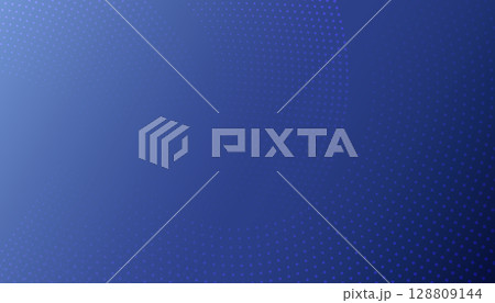 Abstract purple geometric shape design elements on blue background, minimal style. Vector illustration 128809144
