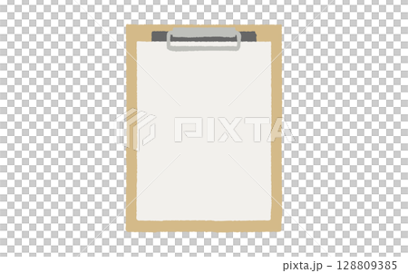 Binder and paper frame illustration Binder and paper frame illustration 128809385