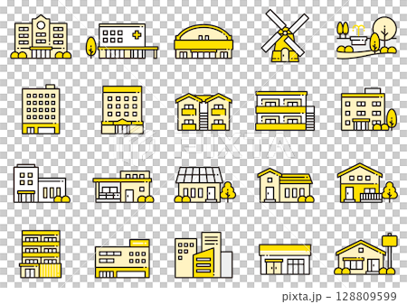 Housing & Architecture icons 06 128809599