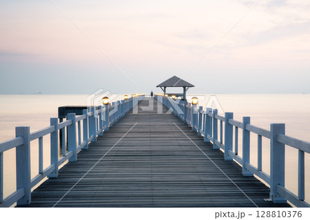 Beautiful nature and architectural engineering in Chonburi province of Thailand. 128810376