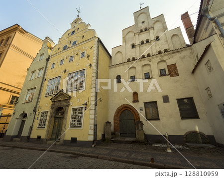 ラトビア・リガ 三人兄弟の家 Three Brothers House, Riga, Latvia ラトビア・リガ 三人兄弟の家 Three Brothers House, Riga, Latvia 128810959