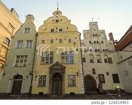 ラトビア・リガ 三人兄弟の家 Three Brothers House, Riga, Latvia 128810963
