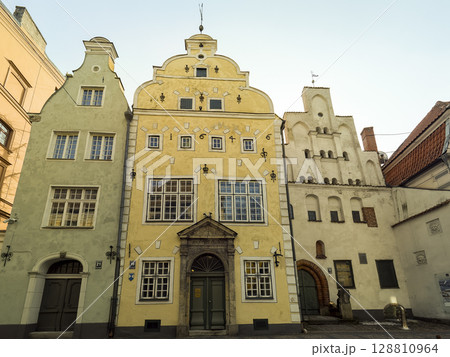 ラトビア・リガ 三人兄弟の家 Three Brothers House, Riga, Latvia 128810964
