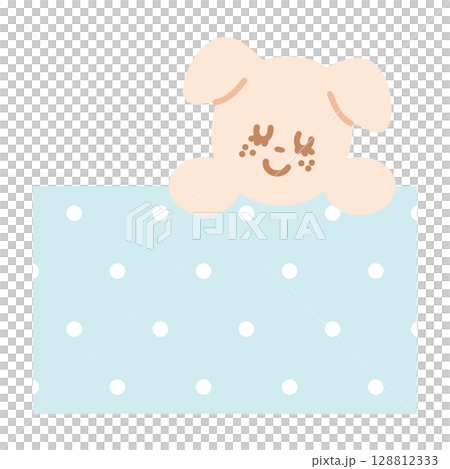 Cute illustration of puppy and polka dot pattern for animals, cartoon character, cute patches, kid doll, plush toy, brooch, pin, pet shop, vet, text bubble, blank space, icon, sticker, dog Cute illustration of puppy and polka dot pattern for animals, cartoon character, cute patches, kid doll, plush toy, brooch, pin, pet shop, vet, text bubble, blank space, icon, sticker, dog 128812333