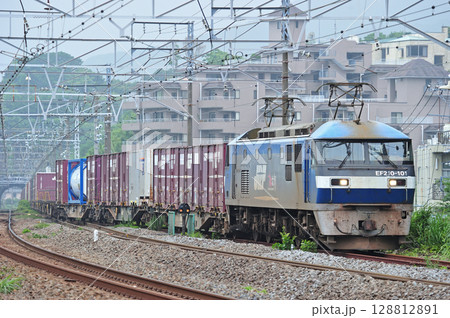 東海道本線　真鶴　JR貨物　EF210-101（岡山） 128812891