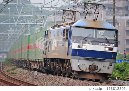 東海道本線　真鶴　JR貨物　EF210-107（吹田） 128812893