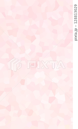 かわいいオシャレピンク色テクスチャー背景イラスト　桜色モダン壁紙　上品モザイク柄 128813029