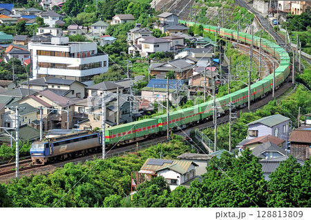 東海道本線　湯河原－真鶴　JR貨物　EF200-14（吹田） 128813809