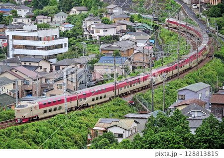 東海道本線　湯河原－真鶴　JR西日本　285系　I1編成（出雲）　サンライズ出雲　サンライズ瀬戸 128813815