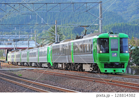 江差線　野辺地　JR北海道　785系300番台　NE-303編成（函館）　スーパー白鳥　津軽海峡線 128814302