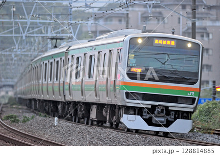 東海道本線　万鶴　JR東日本　E231系1000番台　S-11編成（国府津） 128814885