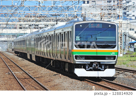 東海道本線　平塚　JR東日本　E231系1000番台　K-37編成（国府津） 128814920