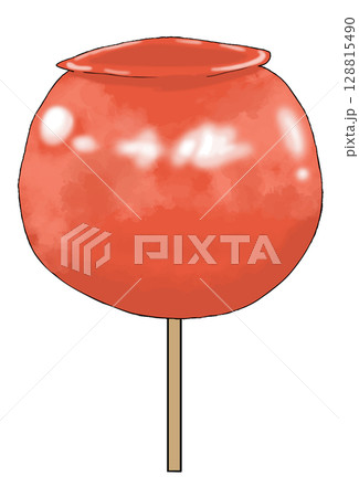 りんご飴 128815490