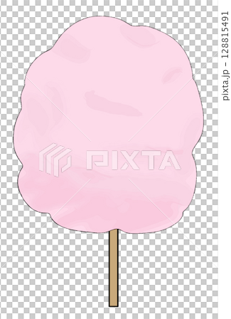 ピンクのわたあめ ピンクのわたあめ 128815491