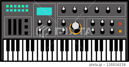 シンセサイザー 128816216