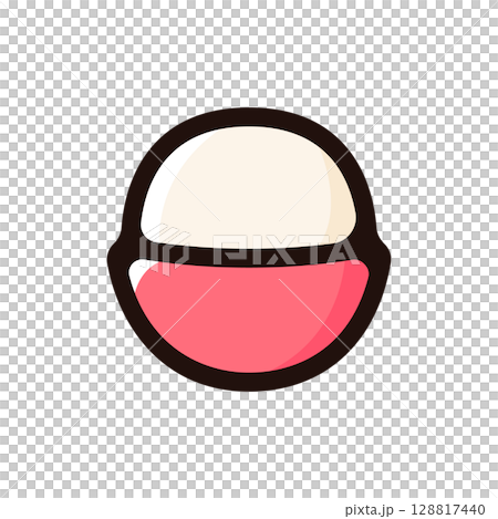 荔枝插圖圖示(水果,水果,食品材料) 荔枝插圖圖示(水果,水果,食品材料) 128817440