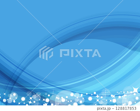 シンプルな水の背景 128817853