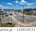 日本一の暑さを連発する福島県伊達市梁川の目抜き通り 128818533