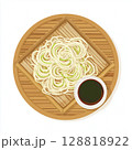 ざるに入った蕎麦 128818922