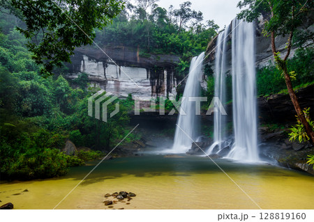 Huai Luang Waterfall, is a large waterfall located in Phu Chong-Na Yoi National Park,Ubon Ratchathani,Thailand Huai Luang Waterfall, is a large waterfall located in Phu Chong-Na Yoi National Park,Ubon Ratchathani,Thailand 128819160
