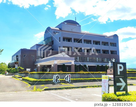 福島県伊達市の梁川総合支所 福島県伊達市の梁川総合支所 128819326