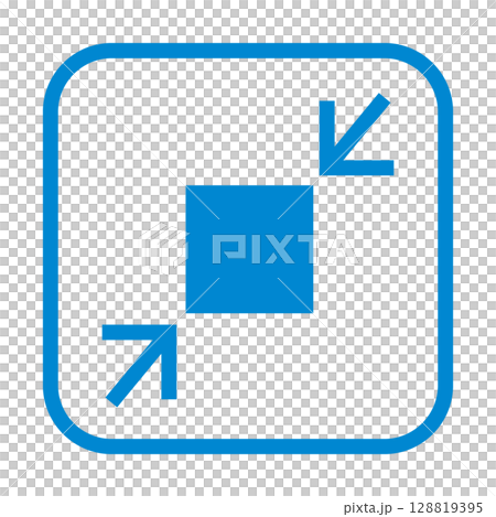 Size reduction icon illustration Size reduction icon illustration 128819395