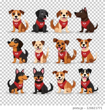different types of dogs different types of dogs 128821771