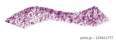 Purple crayon brush stroke isolated on transparent background Purple crayon brush stroke isolated on transparent background 128821777