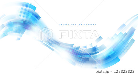 Abstract technology background, modern design vector illustration 128822822