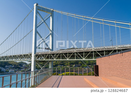 《福岡県》関門海峡の眺望 128824687