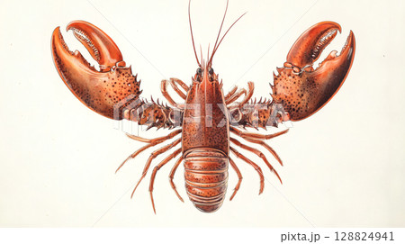 生きたザリガニ 128824941
