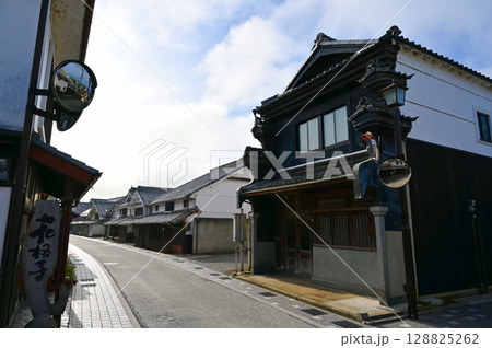河原町妻入商家群 町並み 丹波篠山市 河原町妻入商家群 町並み 丹波篠山市 128825262