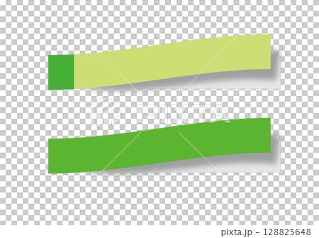 Simple green sticky note 128825648