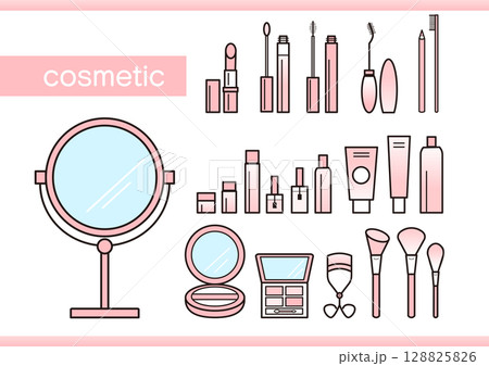 コスメセット　ピンク 128825826