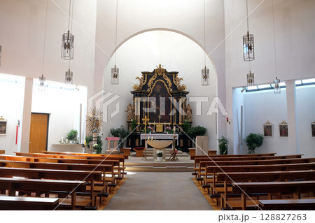 Church of Saint Bartholomew in Leutershausen, Germany 128827263