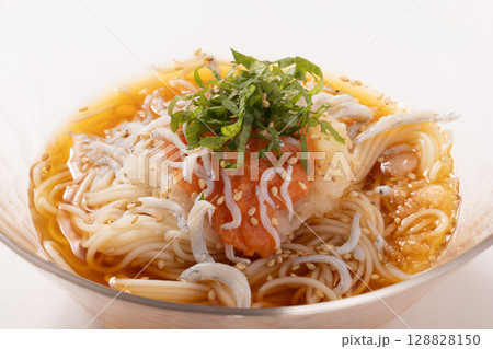 しらす明太子 おろし そうめん しらす明太子 おろし そうめん 128828150